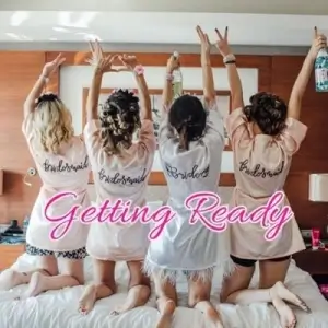 Bridesmaids Getting Ready
