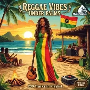 Reggae Vibes Under Palms